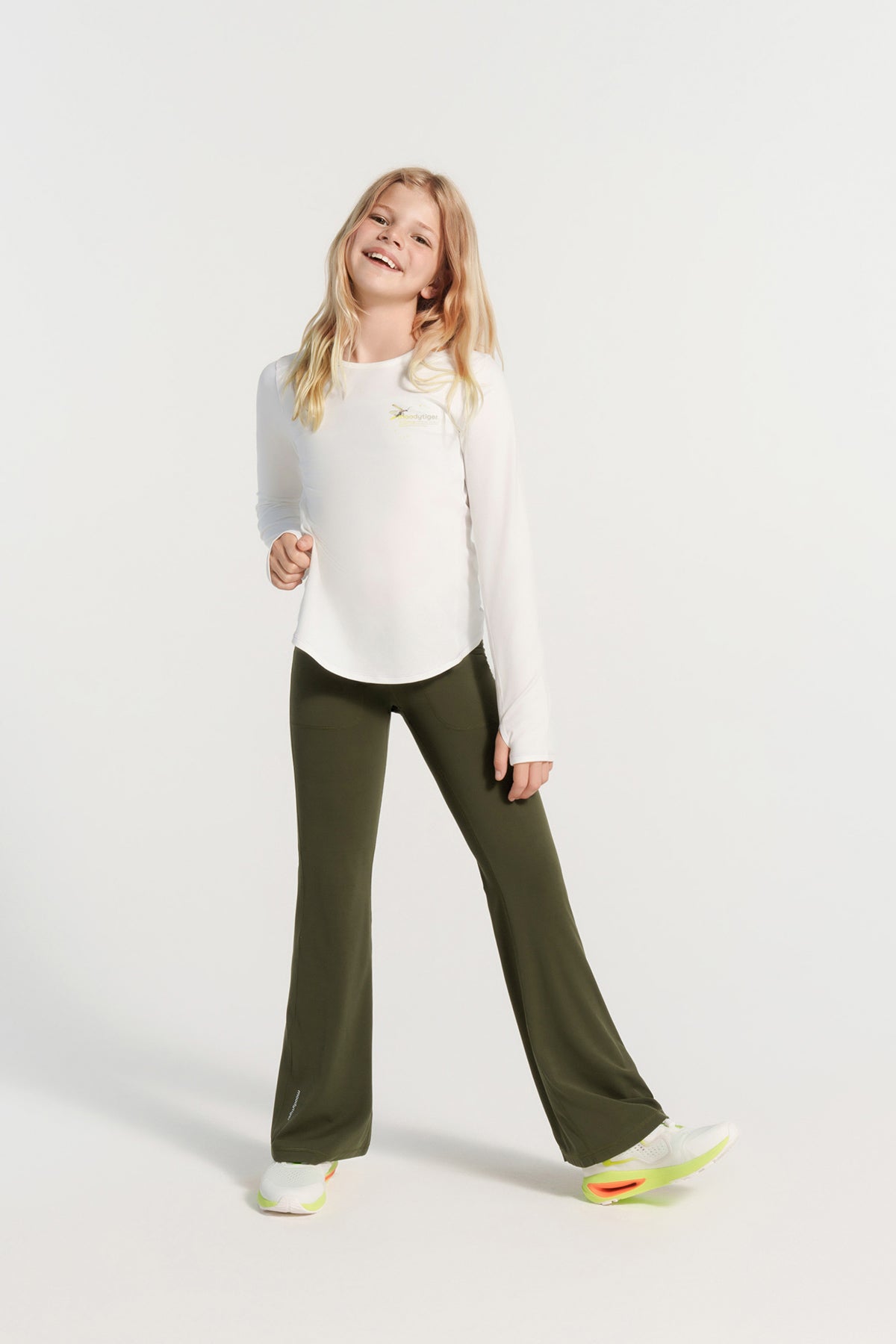 Sophia Bootcut Legging **Olive Night**