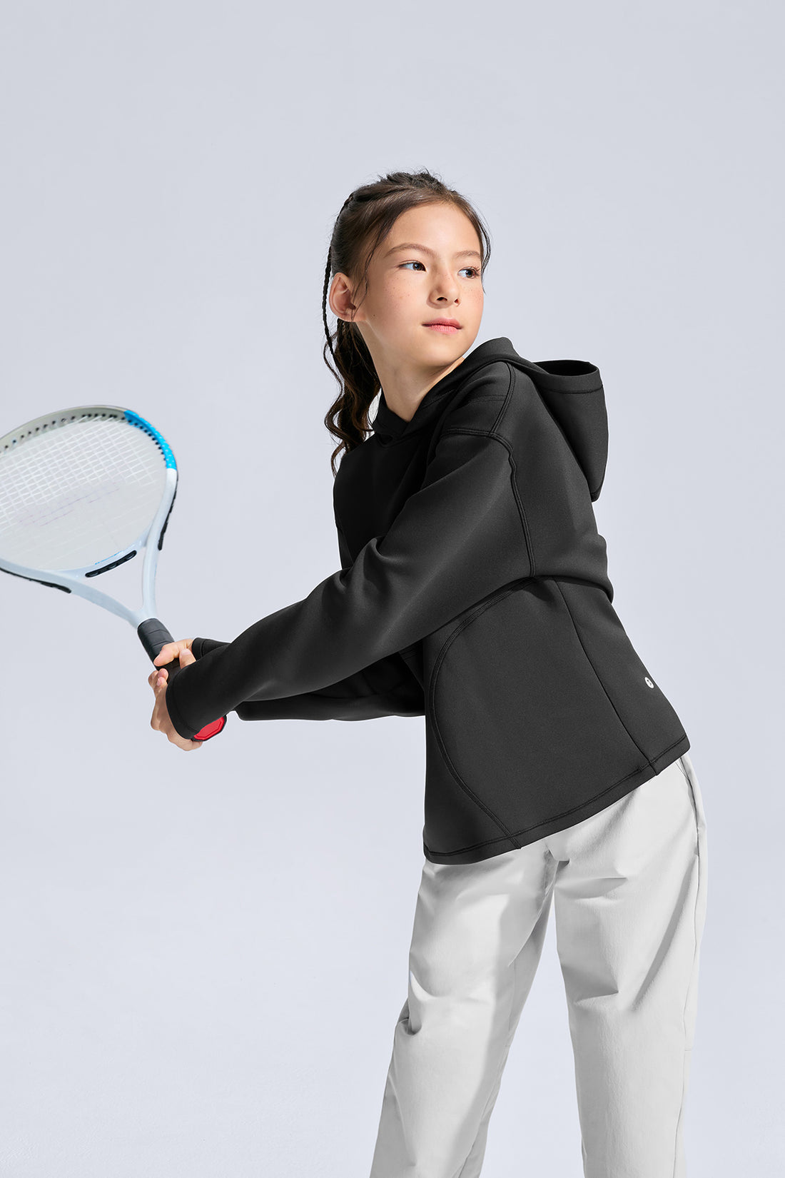 Sport Hoodie **Charcoal Black**