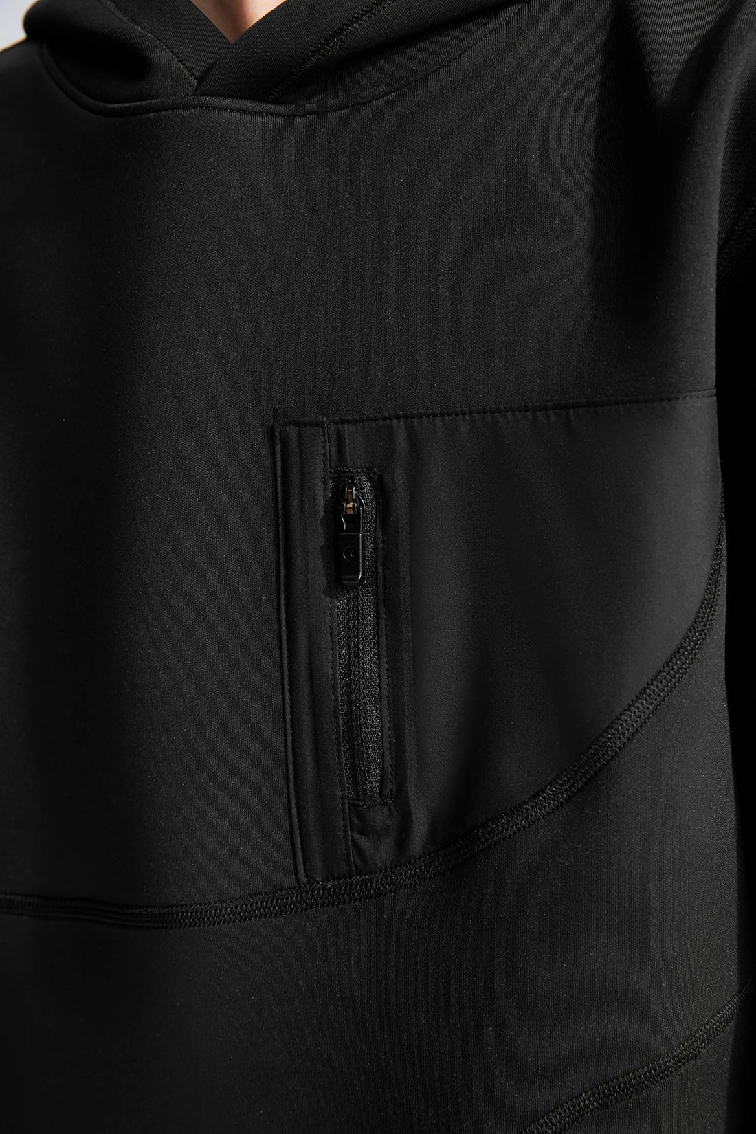 Sport Hoodie **Charcoal Black**