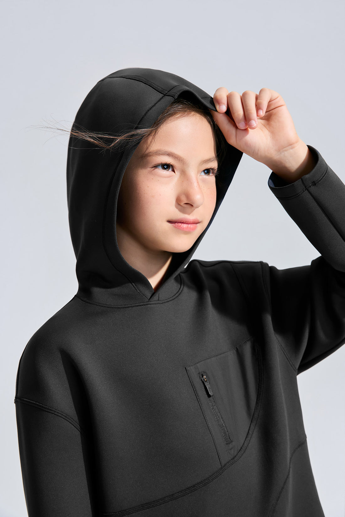 Sport Hoodie **Charcoal Black**