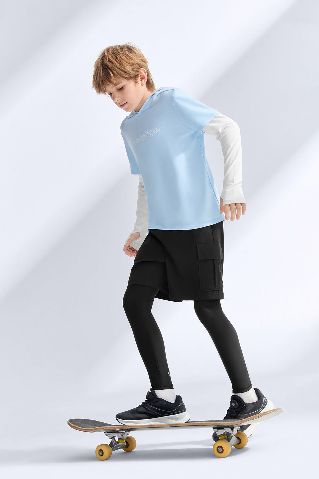 Sports 2-in-1 Pants **Charcoal Black**
