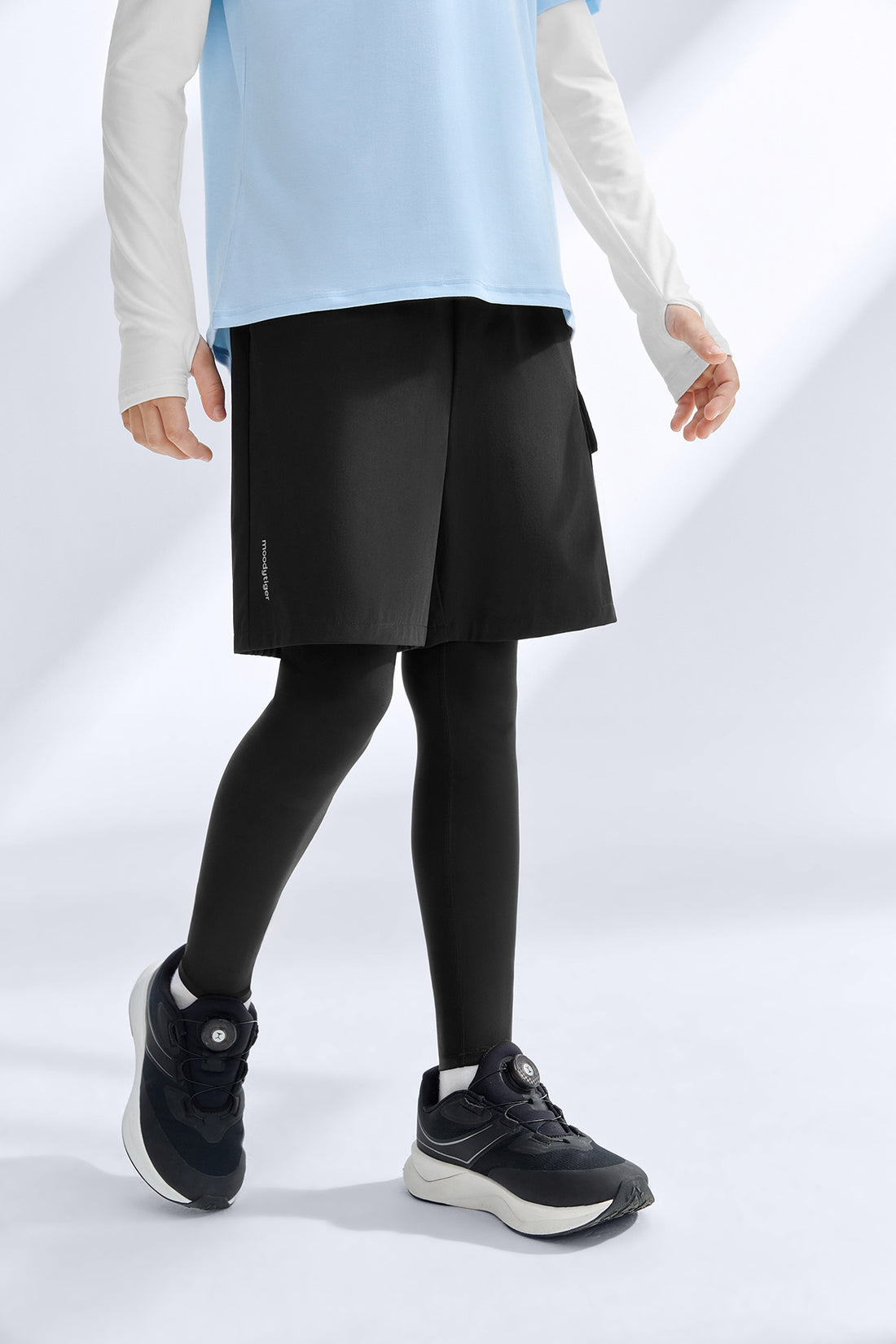 Sports 2-in-1 Pants **Charcoal Black**