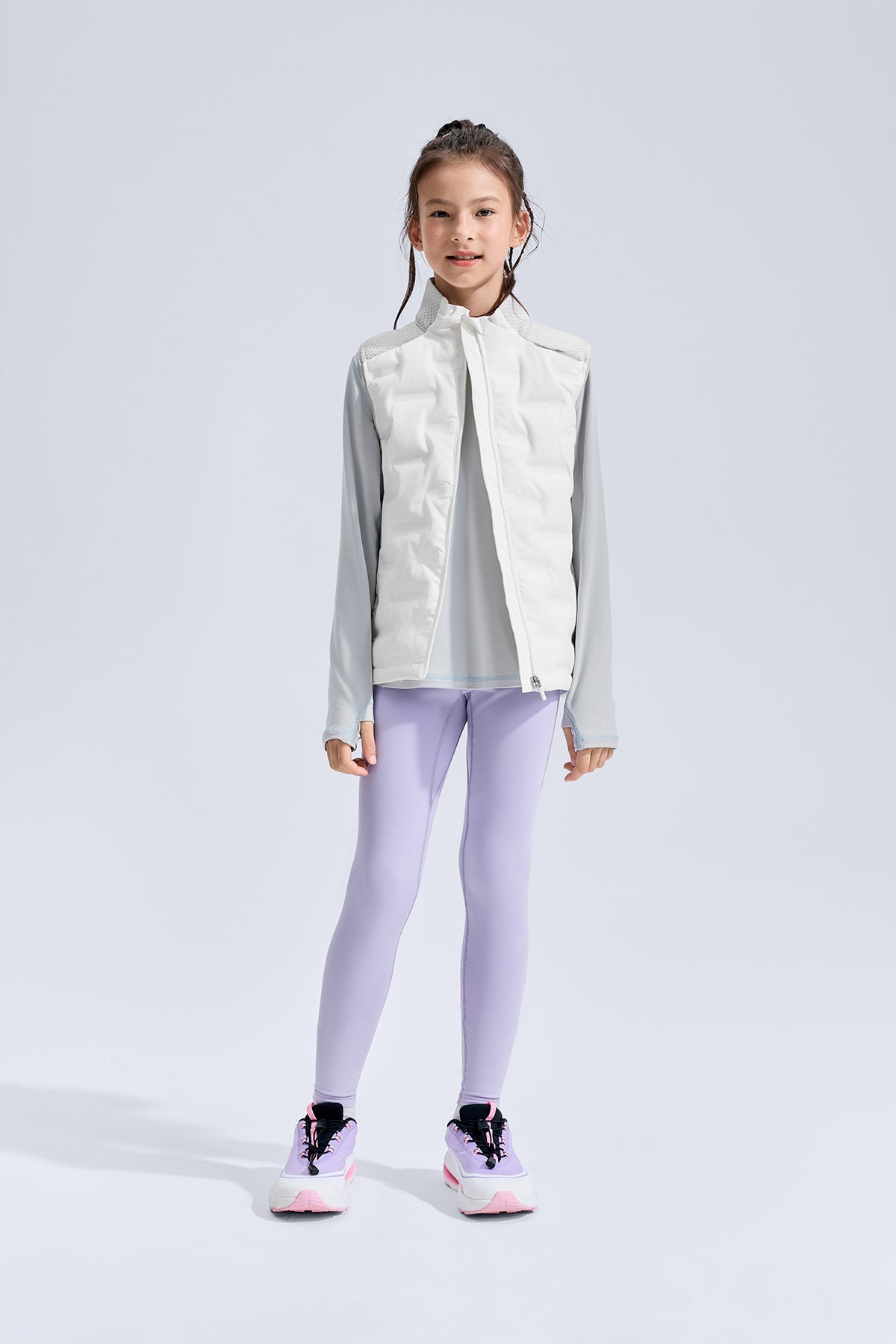 Stretch Sports Down Vest **Cloud Dancer**