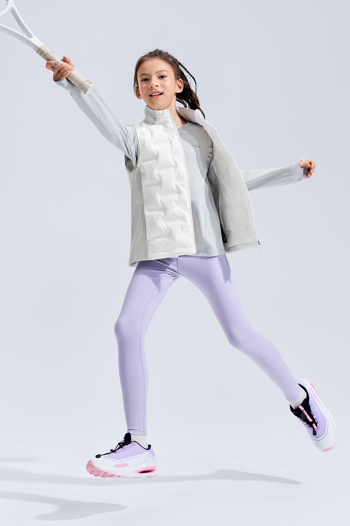 Stretch Sports Down Vest **Cloud Dancer**