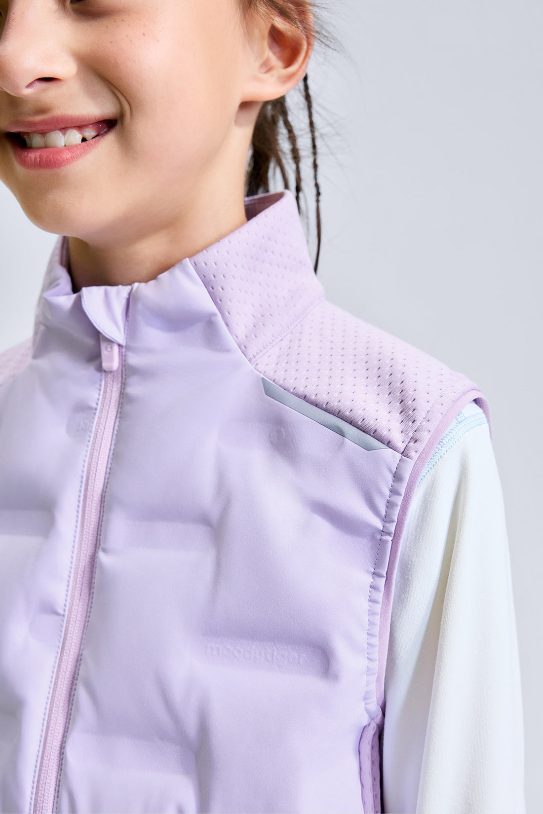 Stretch Sports Down Vest **Taro Purple**