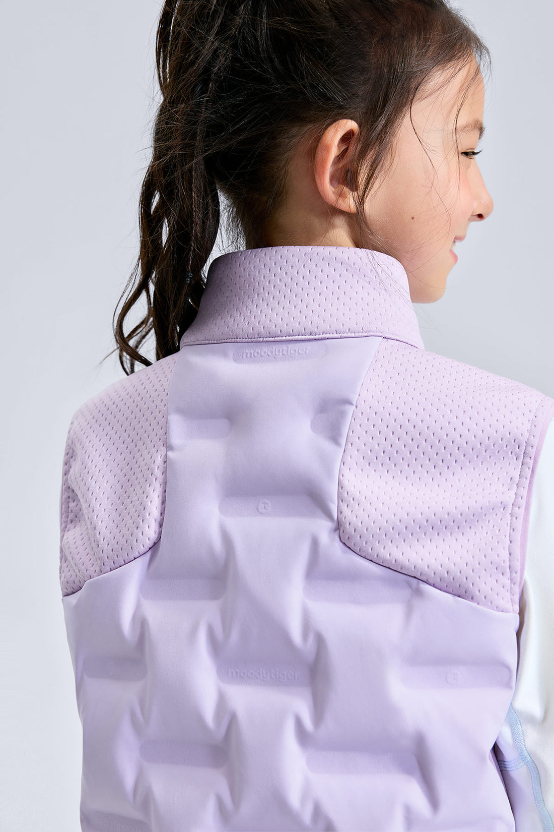 Stretch Sports Down Vest **Taro Purple**