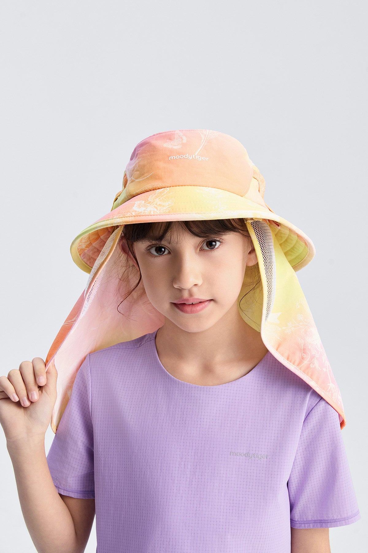 Sunny Shield Hat **Gradient Buzz Yellow**