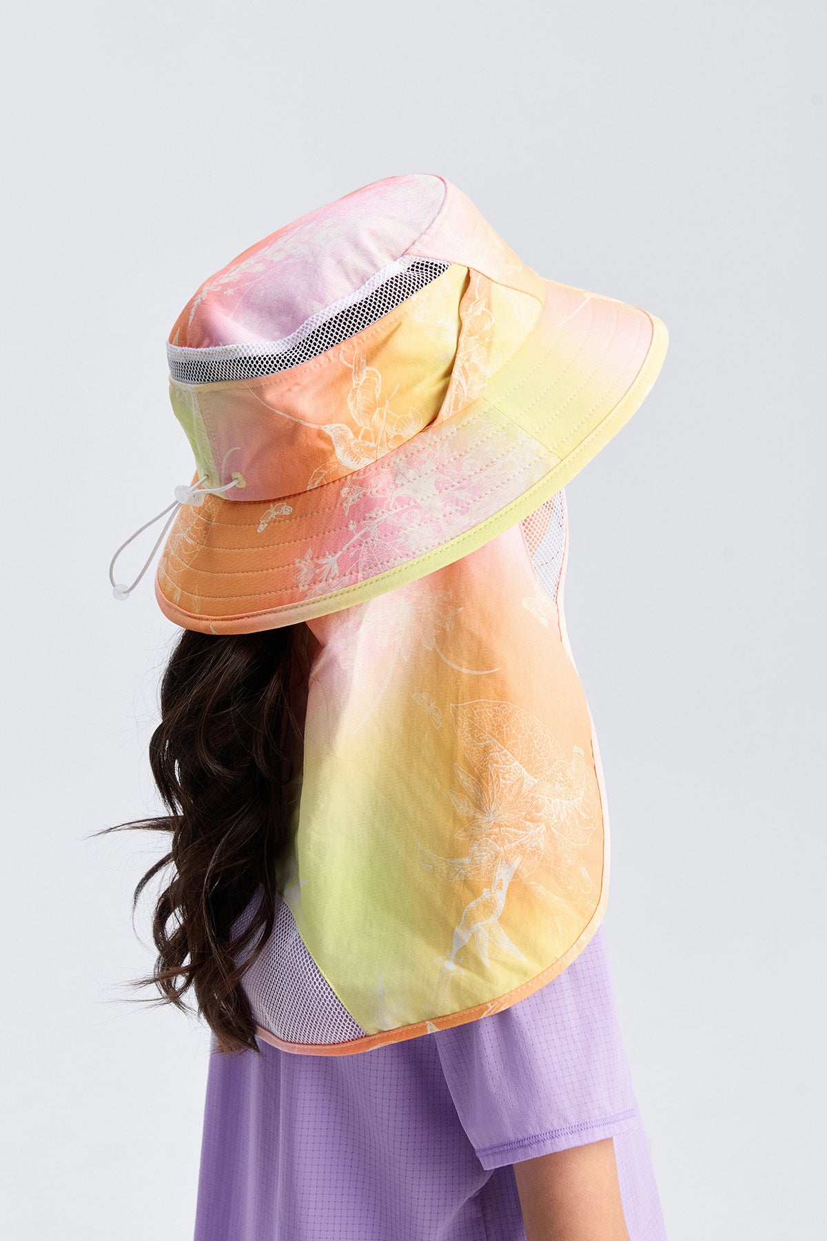 Sunny Shield Hat **Gradient Buzz Yellow**