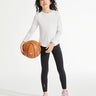 Tennis Long Sleeves Tee **Cloud Dancer**