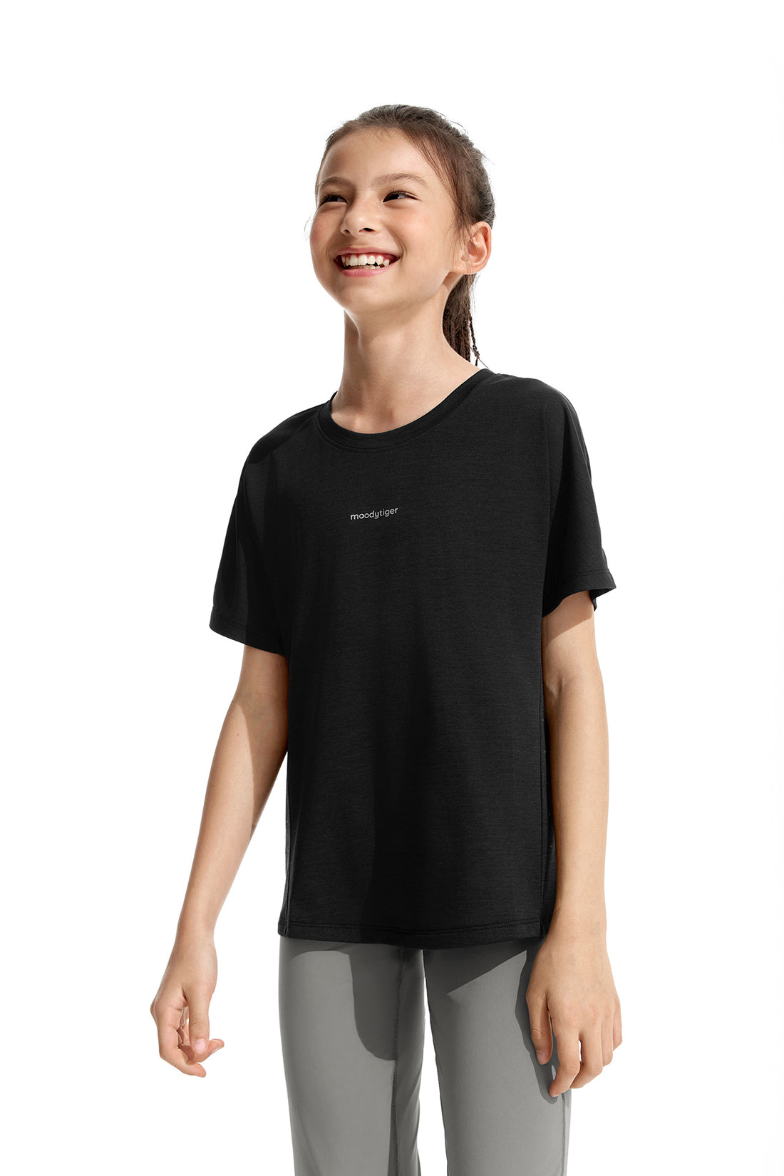 Touch Sport Tee **Charcoal Black**