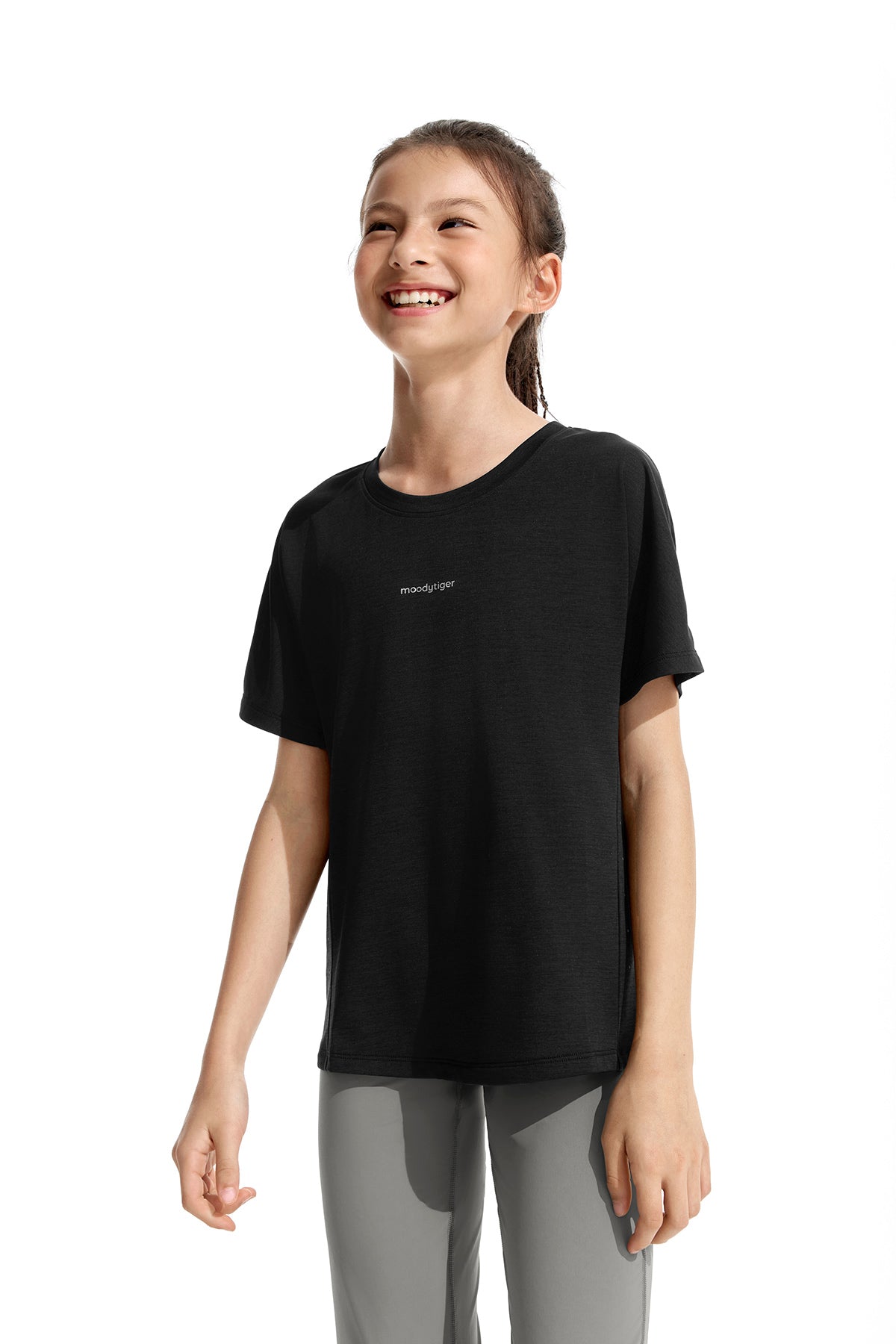 Touch Sport Tee **Charcoal Black**