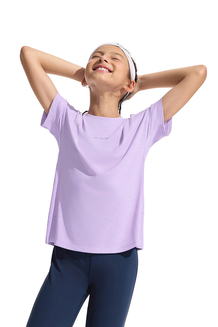 Touch Sport Tee **Taro Purple**