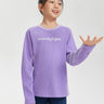 Waffle Long Sleeves **Jacaranda**