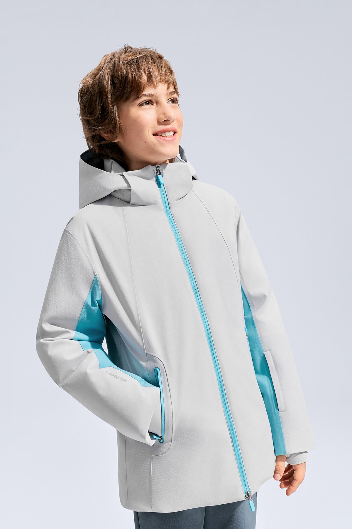 Waterproof Down Jacket **Moon Grey**