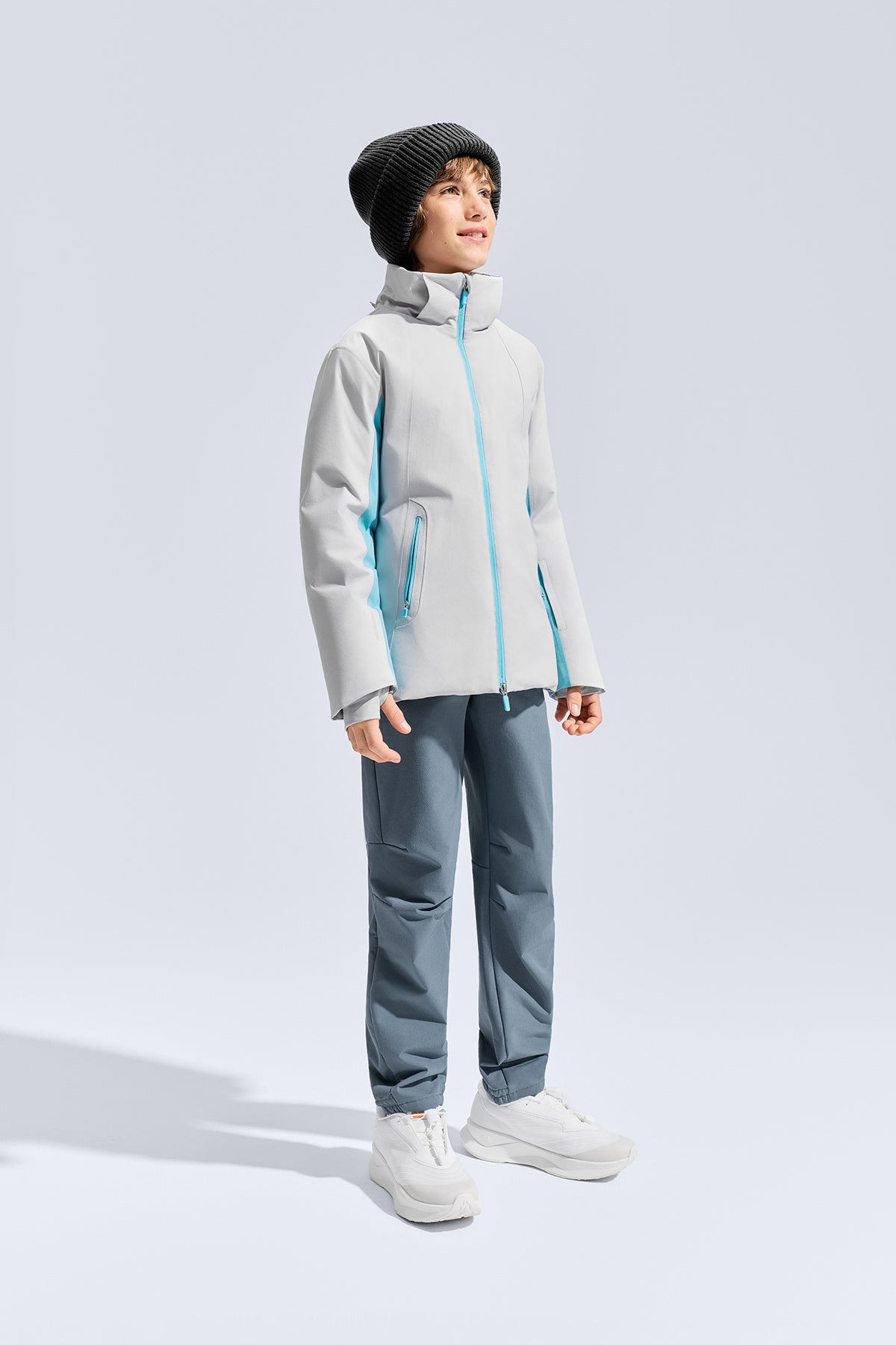 Waterproof Down Jacket **Moon Grey**