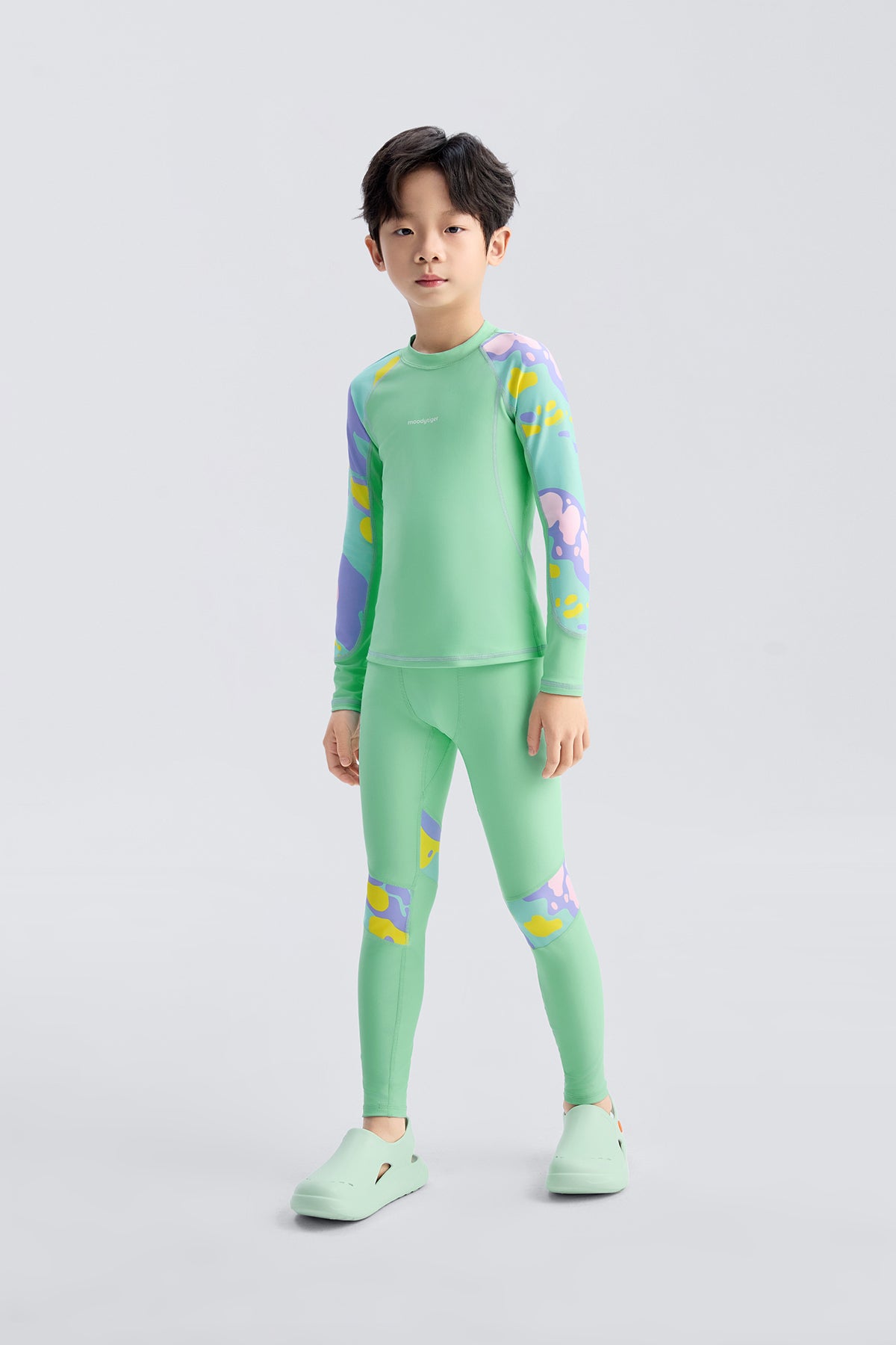 Waverider Leggings **Frog Cyan**