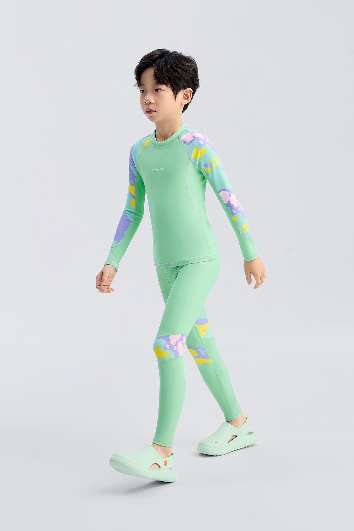 Waverider Leggings **Frog Cyan**