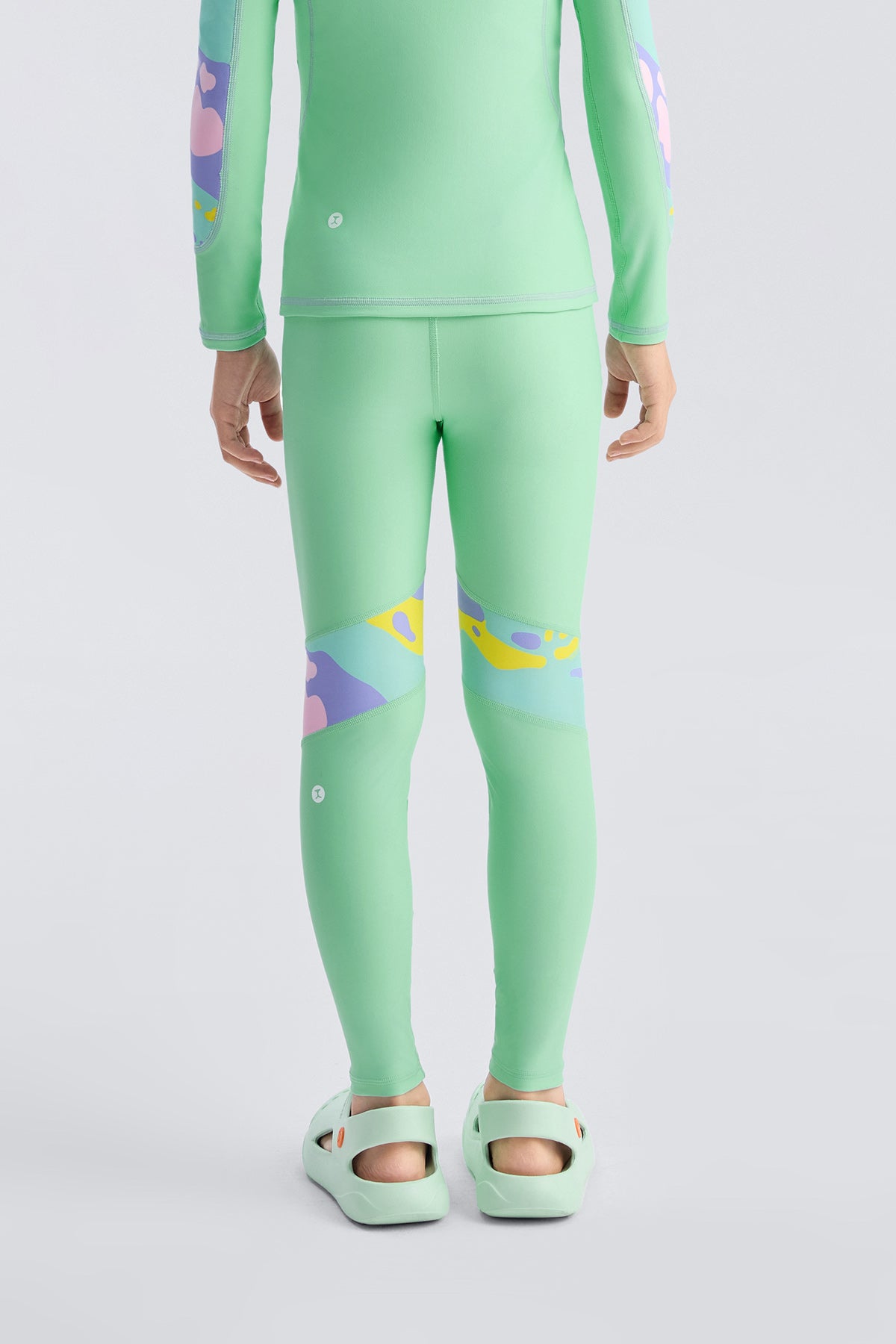 Waverider Leggings **Frog Cyan**