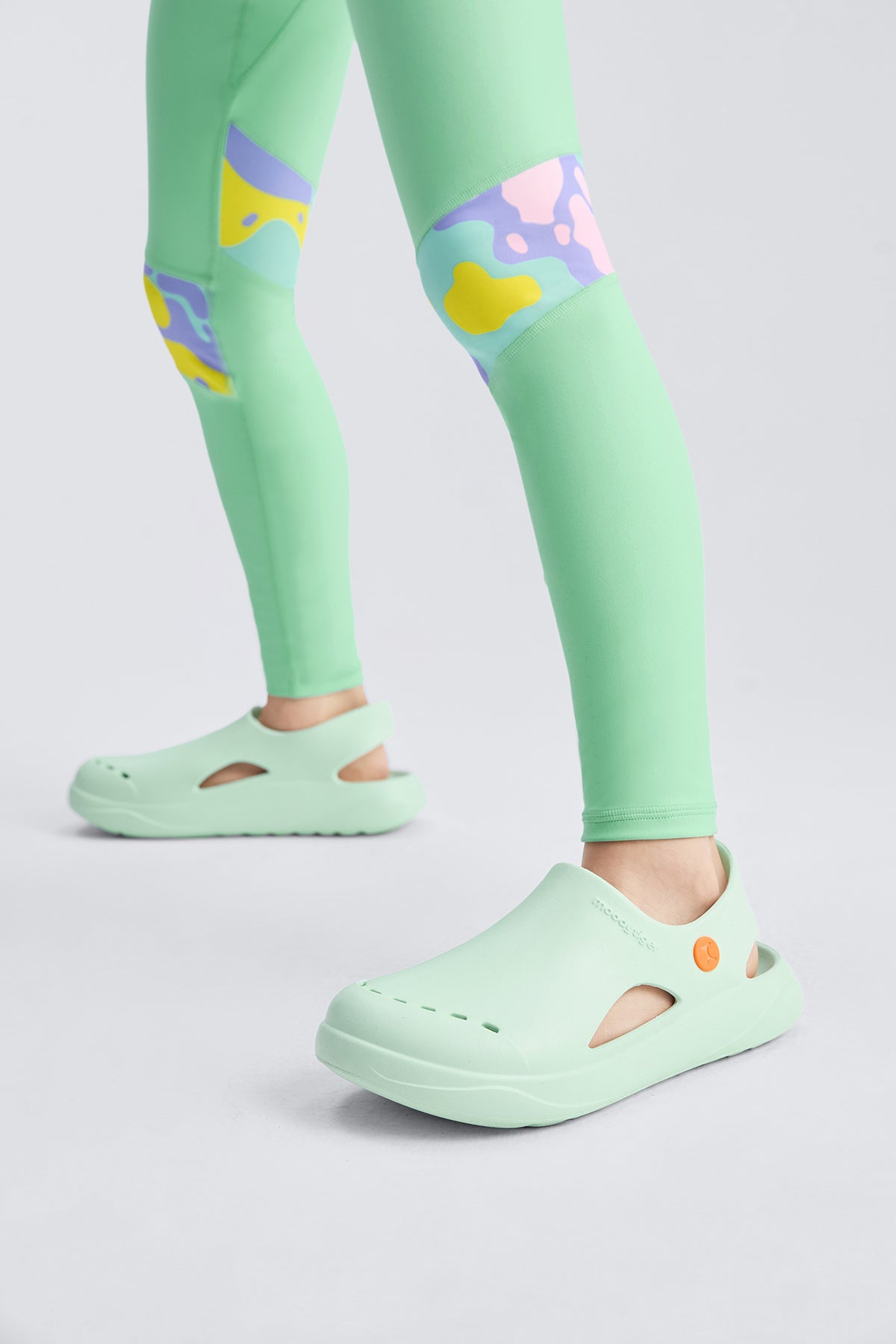 Waverider Leggings **Frog Cyan**