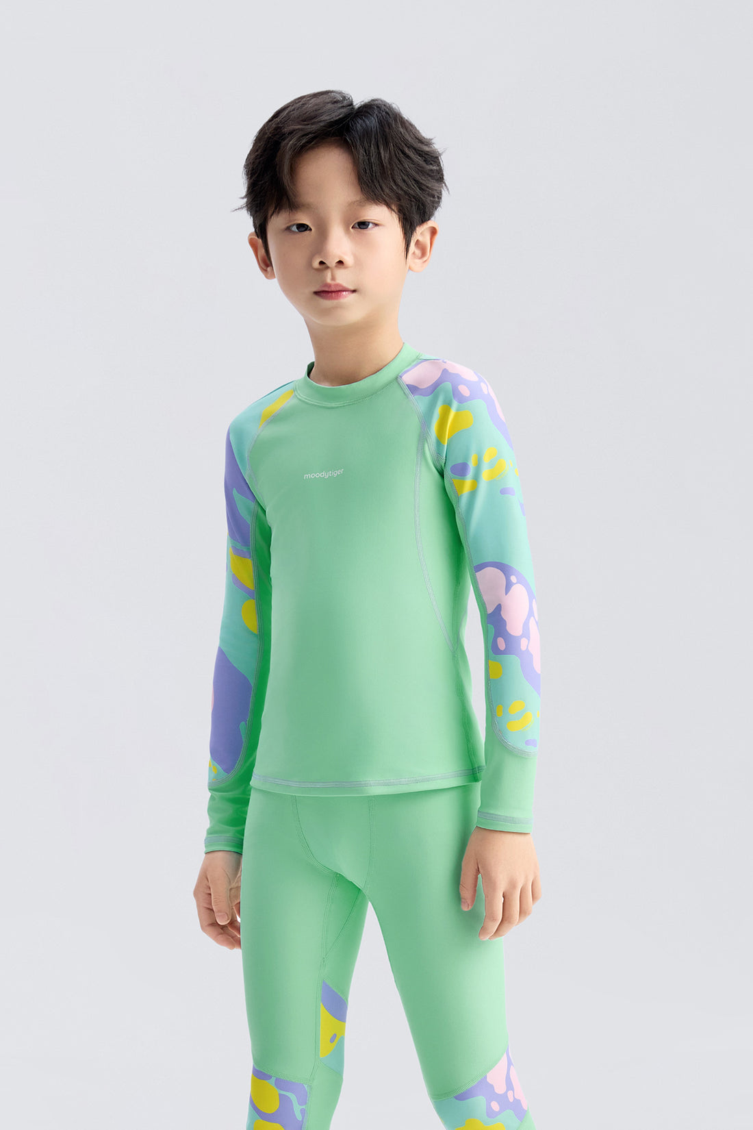 Waverider Long Sleeve Rashguard **Ice mint**