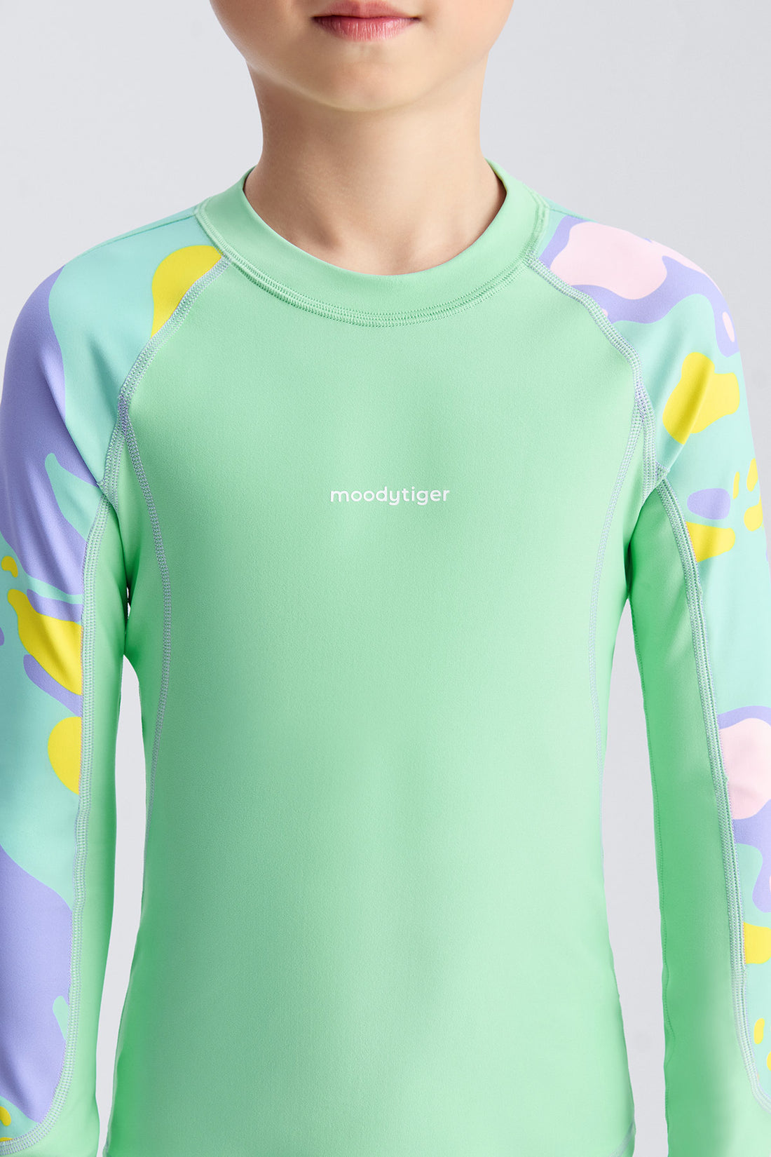 Waverider Long Sleeve Rashguard **Ice mint**