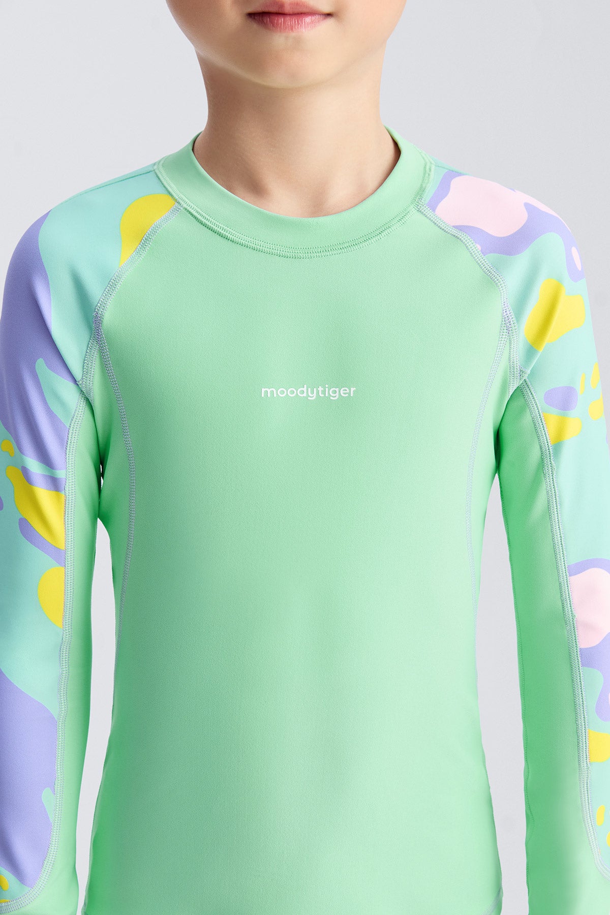 Waverider Long Sleeve Rashguard **Ice mint**