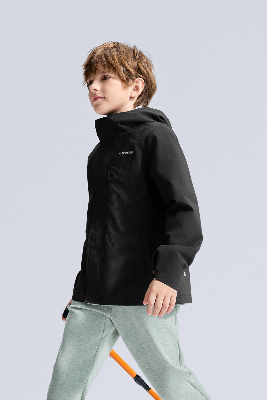 Wind breaker **Charcoal Black**