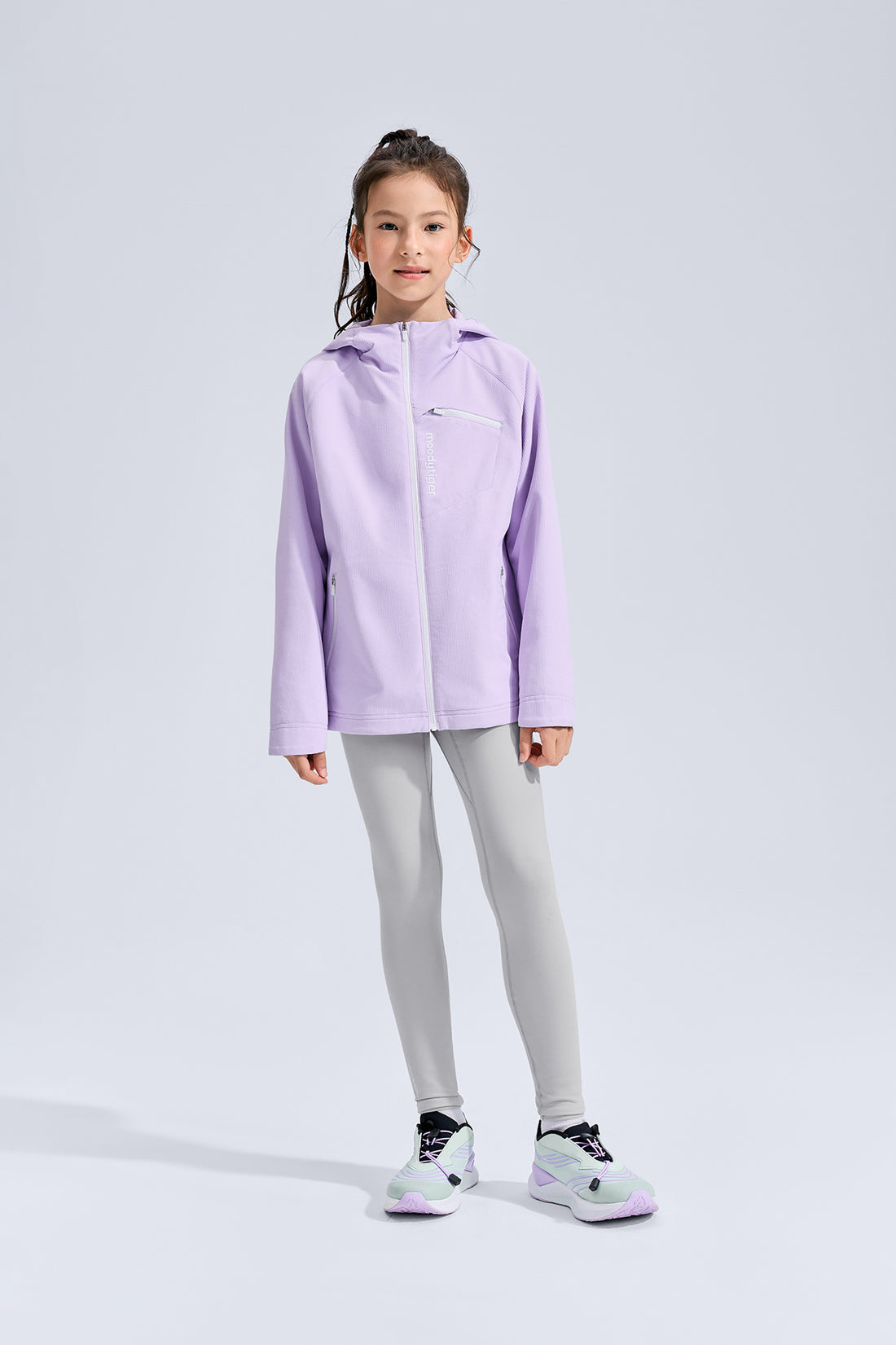 Woven DWR Jacket **Taro Purple**