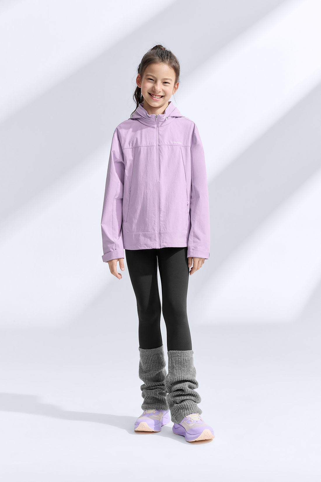 Woven Jacket **Grape Gray Purple**