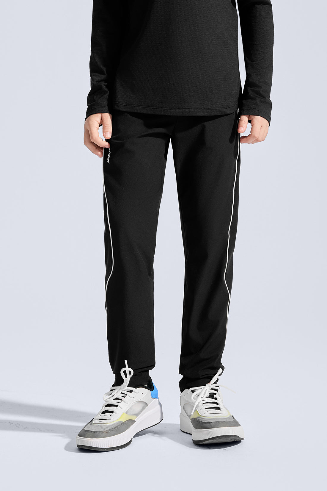 Woven Pants **Charcoal Black**