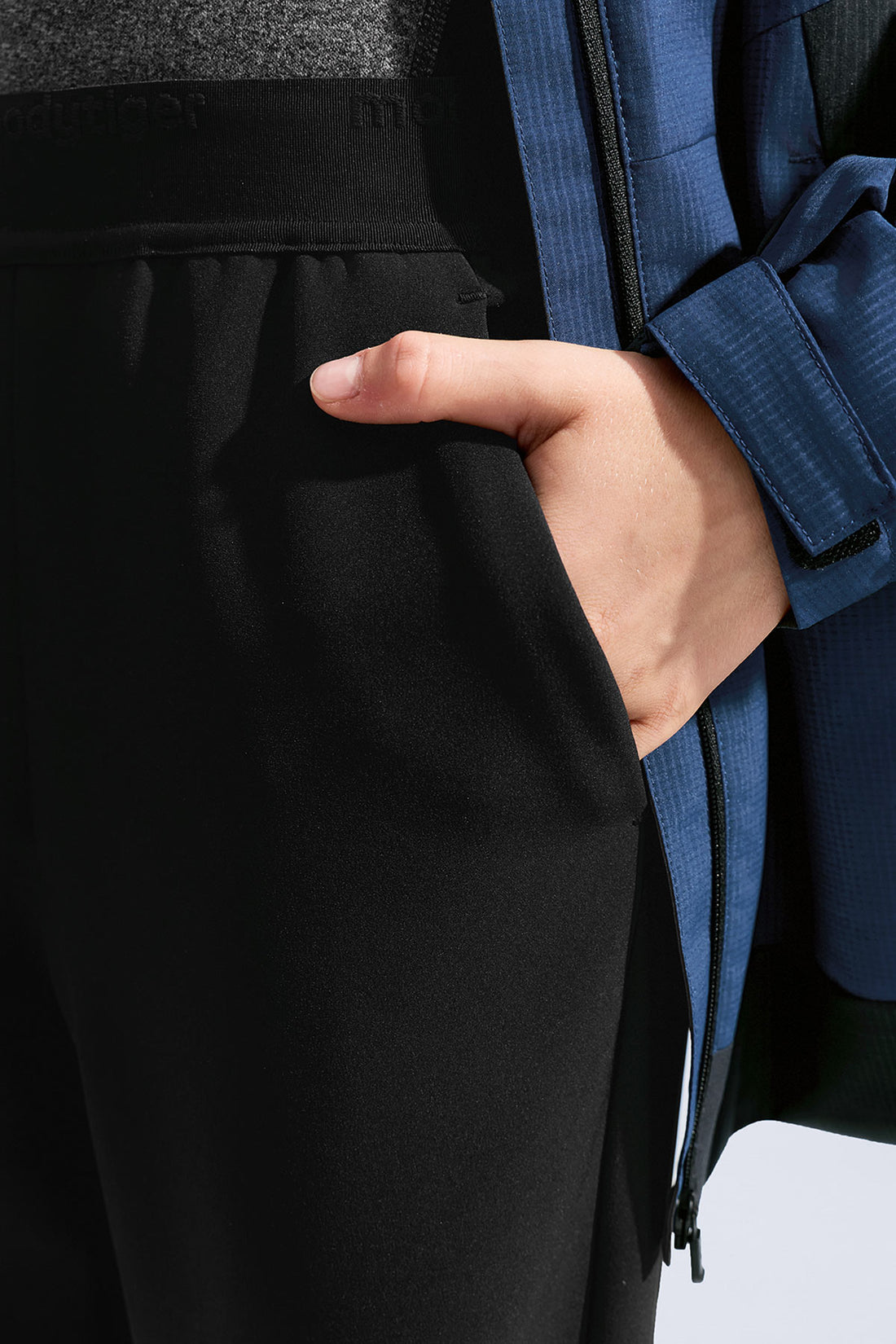 Woven Pants **Charcoal Black**