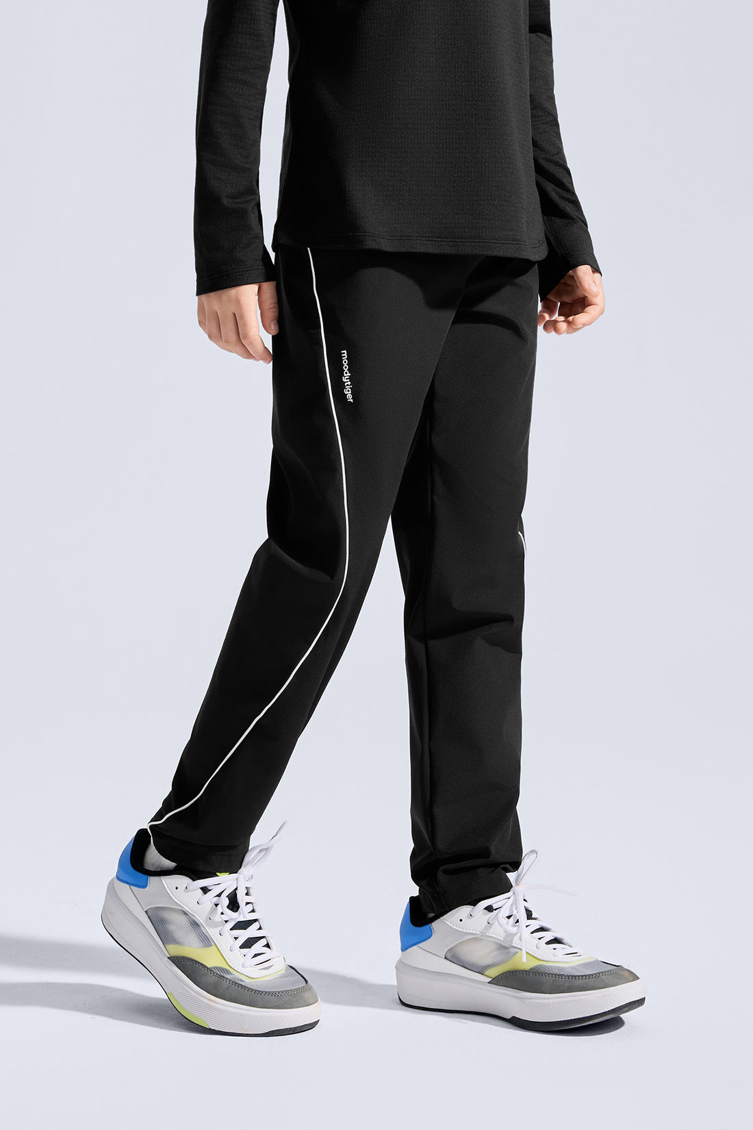 Woven Pants **Charcoal Black**
