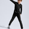 Woven Pants **Charcoal Black**