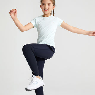Girl's Lightweight Sports Tee **Blue Glass**