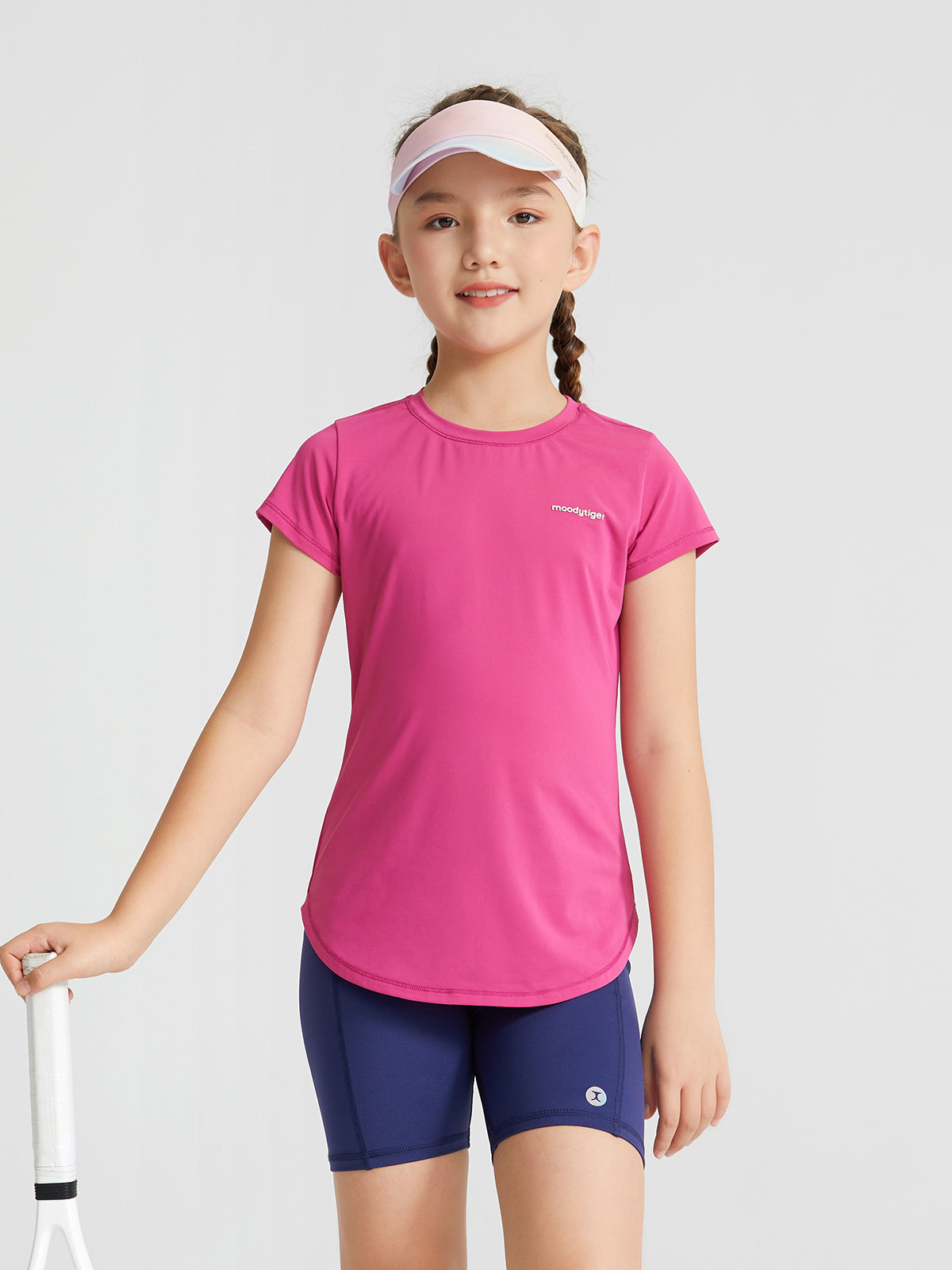 Girl's Lightweight Sports Tee **cactus flower**