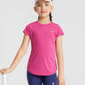 Girl's Lightweight Sports Tee **cactus flower**