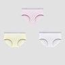 Quickdry Sports Brief **Purple-Yellow-White**