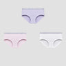 Quickdry Sports Brief **Purple-Pink-White**