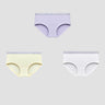 Quickdry Sports Brief **Purple-Yellow-White**