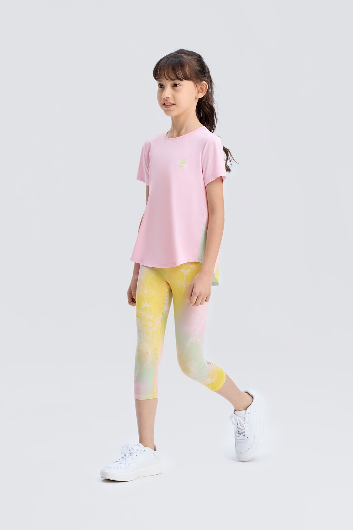 Cloudie Air Printed Leggings **Gradient Buzz Pink**