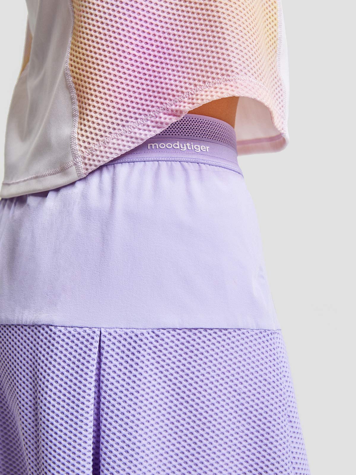 Bubble Pleated Skirt