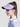 3D Foldable Visor ** Chalk Violet One Size **