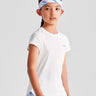 Girl's Lightweight Sports Tee **White**