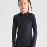 On Ice Zip Long Sleeves **black beauty**