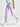 HEAVENLY Girls Leggings Mesh With Ruffle **Pastel Lilac**