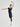 All Dancing Scoop Back Mesh Cap Sleeve Leotard **Black1**