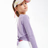 Open Back Long Sleeves **english lavender**