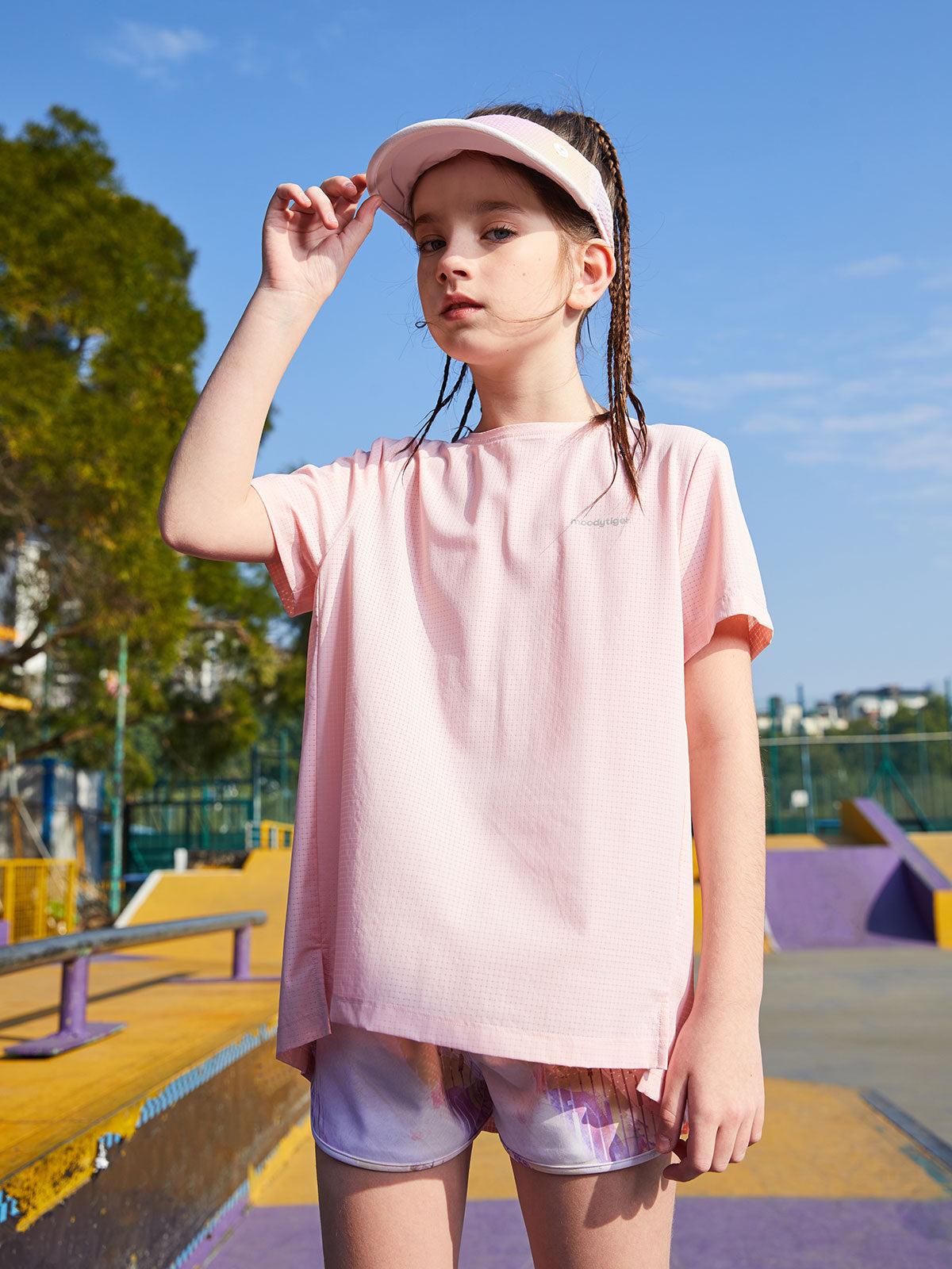 The Air Supply Short Sleeves **Coral Blush**