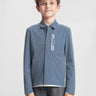 Pocket Long Sleeve Shirt **China Blue**