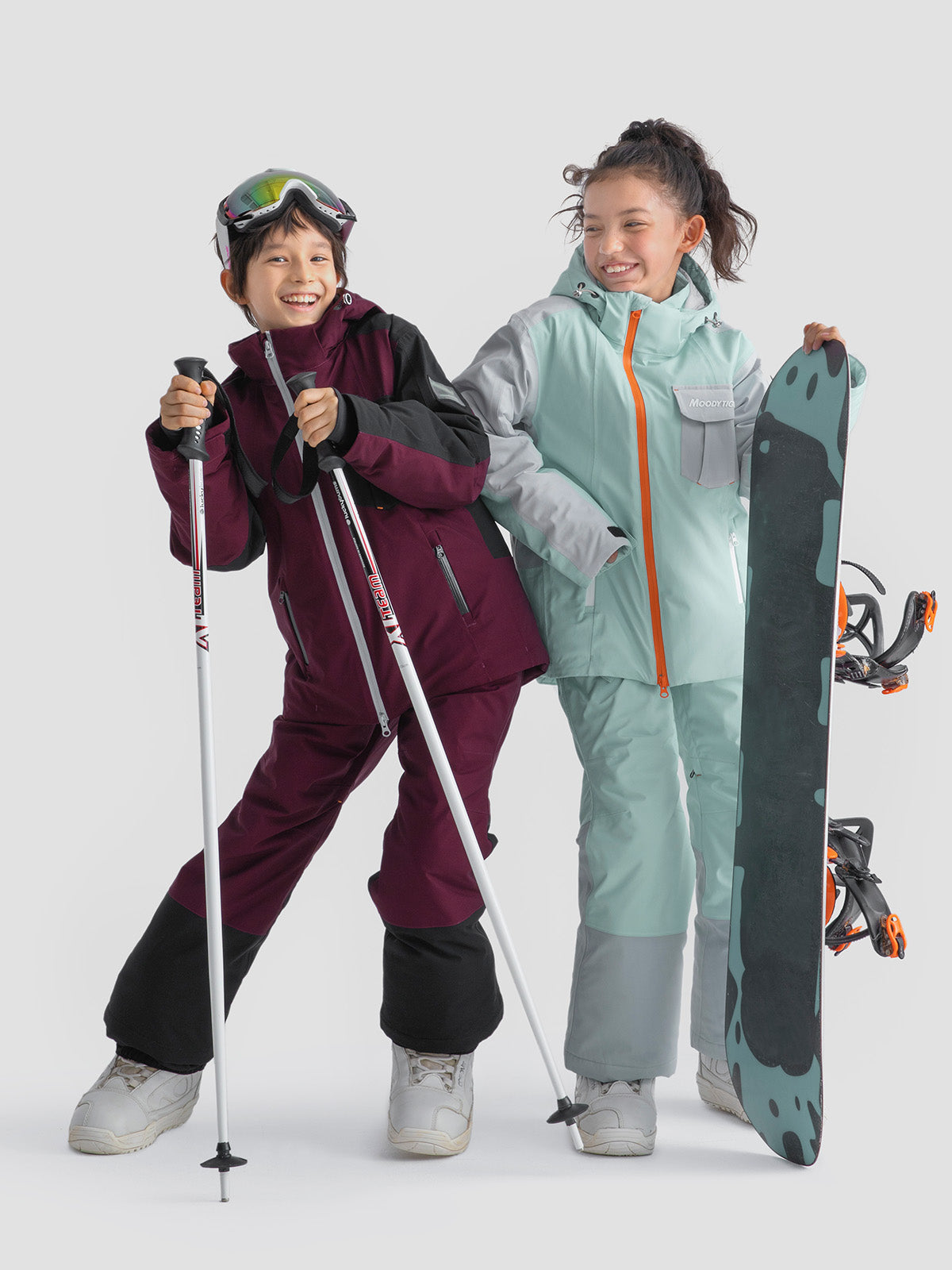 <tc>兒童Modo運動滑雪服裝裝</tc>
